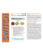 Preview for 1 page of Hawking FX826ES Specifications