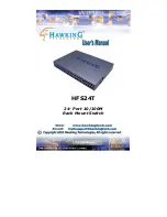 Hawking H-FS24T User Manual предпросмотр