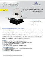 Hawking HAI8DD Specifications preview