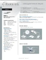 Предварительный просмотр 2 страницы Hawking HBB1 Specifications