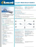 Предварительный просмотр 2 страницы Hawking HGS24S Specification Sheet