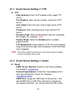 Preview for 49 page of Hawking HNC5W Smart Cam Pro Manual