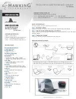 Предварительный просмотр 2 страницы Hawking HWU54DMA Specifications