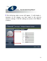 Предварительный просмотр 19 страницы Hawking Net-Vision HNC290G Quick Installation Manual