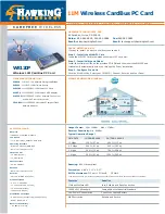 Preview for 2 page of Hawking WE120P Specifications