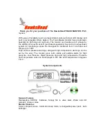 HawksHead TRACK MASTER Instruction Manual preview