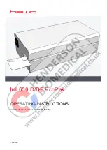 Preview for 1 page of hawo hd 650 D EcoPak Operating Instructions Manual