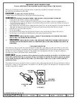 Haworth 245-695 Important Safety Instructions Manual preview