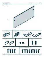 Предварительный просмотр 3 страницы Haworth BELONG Assembly Instructions