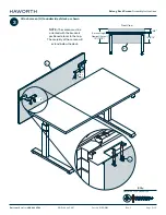 Предварительный просмотр 5 страницы Haworth BELONG Assembly Instructions