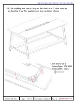 Предварительный просмотр 12 страницы Haworth Intuity Parkbench Installation Manual