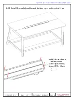 Предварительный просмотр 15 страницы Haworth Intuity Parkbench Installation Manual