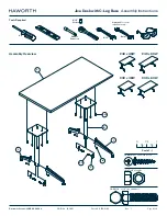 Предварительный просмотр 2 страницы Haworth Jive Assembly Instructions Manual