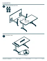 Предварительный просмотр 6 страницы Haworth Jive Assembly Instructions Manual