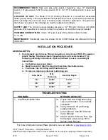 Предварительный просмотр 2 страницы Haws 1119.14 Installation, Operation & Maintenance Instructions