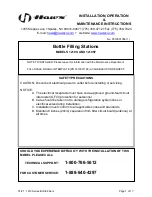 Preview for 1 page of Haws 1210S Installation, Operation & Maintenance Instructions Manual