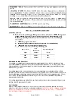 Preview for 2 page of Haws 1920FR Installation, Operation & Maintenance Instructions Manual