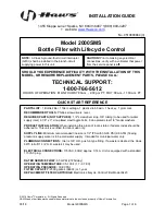 Haws 2000SMS Installation Manual preview