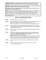 Preview for 2 page of Haws 7603 Installation, Operation & Maintenance Instructions Manual