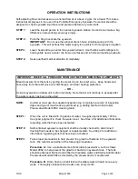 Preview for 3 page of Haws 7603 Installation, Operation & Maintenance Instructions Manual