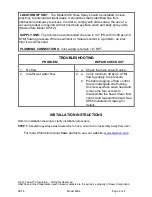 Preview for 2 page of Haws 8904 Installation, Operation & Maintenance Instructions