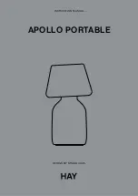 Hay APOLLO PORTABLE Instruction Manual preview