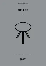 Preview for 1 page of Hay CPH 20 Instruction Manual