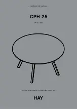 Предварительный просмотр 1 страницы Hay CPH 25 B Instruction Manual