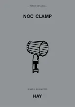 Hay NOC CLAMP Instruction Manual preview