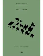 Hay Palissade series Instruction Manual preview