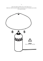 Предварительный просмотр 9 страницы Hay PAO GLASS TABLE LAMP Instruction Manual