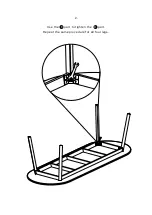 Preview for 6 page of Hay TRIANGLE LEG TABLE Instruction Manual