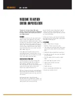 Preview for 2 page of Hayden Mini MoFo User Manual