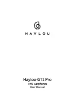 Предварительный просмотр 1 страницы Haylou GT1 Pro User Manual