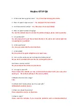 Preview for 1 page of Haylou GT5 Faq