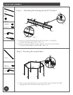 Preview for 4 page of hayneedle Belham Living Santa Clara Hexagonal Polycarbonate Gazebo Manual