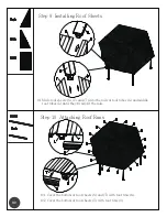 Preview for 8 page of hayneedle Belham Living Santa Clara Hexagonal Polycarbonate Gazebo Manual