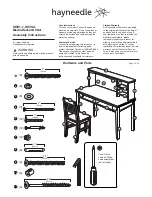 Предварительный просмотр 1 страницы hayneedle ID591-1 Assembly Instructions