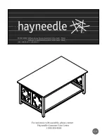 Предварительный просмотр 1 страницы hayneedle MEIE013-1 Assembly Manual