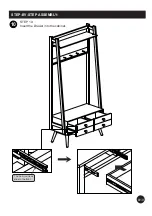 Предварительный просмотр 8 страницы hayneedle Mid Century Modern Finn Hall Tree REDU134-1 Manual