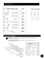 Предварительный просмотр 3 страницы hayneedle NWF004-2 Assembly Instructions Manual