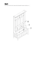 Предварительный просмотр 7 страницы hayneedle Richland Mini Hall Tree LFY103-1 Assembly Instructions Manual