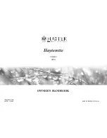 Предварительный просмотр 1 страницы Hayter 005G Owner'S Handbook Manual