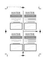 Preview for 3 page of Hayter 480D Owner'S Handbook Manual