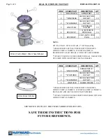 Preview for 6 page of Hayward Pool Products WG1048AVPAK2 Owner'S Manual