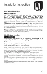 Preview for 28 page of Hayward 11 Kw Mono R410A User Manual