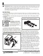 Preview for 14 page of Hayward ABG135 Service & Installation Manual