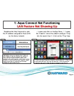 Предварительный просмотр 8 страницы Hayward AQ-CO-HOMENET Diagnostic Manual