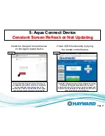 Предварительный просмотр 19 страницы Hayward AQ-CO-HOMENET Diagnostic Manual