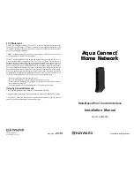 Hayward AQ-CO-HOMENET Installation Manual preview